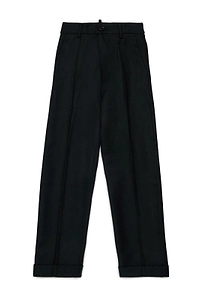 Dsquared2 Kids Pleated Cuffed Pants
