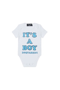 Dsquared2 Kids Slogan Short-Sleeve Bodysuit