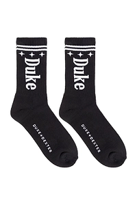 Duke & Dexter Logo Crew Socks