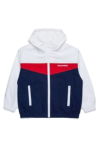 Dsquared2 Kids Tennis-Inspired Windbreaker Jacket