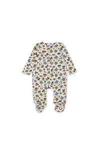 Dsquared2 Kids Western-Print Round Neck Jumpsuit