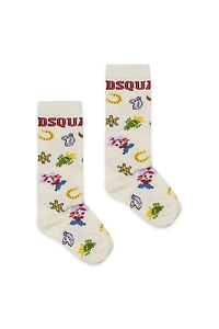 Dsquared2 Kids Western Motif Socks