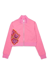 Dsquared2 Kids Zip-Up Cropped Sweatshirt