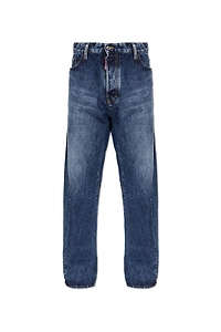 Dsquared2 Loose Twist Straight-Leg Jeans