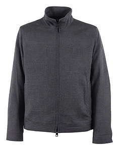 Duno Agide High Collar Zip Jacket