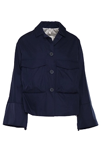 Duno Cropped Button-Up Jacket