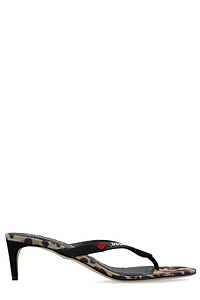 Dsquared2 Leopard-Printed Heeled Mules