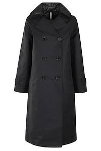 Duno Double-Breasted Hooded Coat