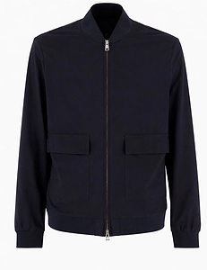 Duno Double Zip Bomber Jacket