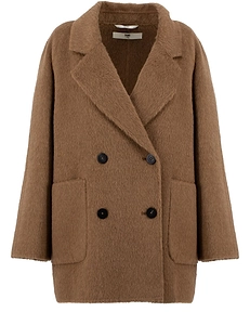 Duno Double-Breasted Patch Pocket Coat