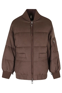 Lynda Quilted Bomber Jacket