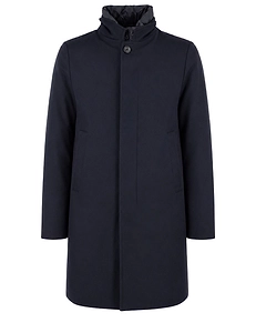 Pratofondo Padded Funnel-Neck Coat
