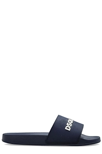Dsquared2 Logo-Detailed Open-Toe Slides