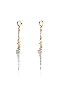 Dsquared2 Multi-Chain Drop Earrings