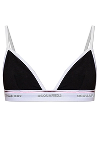 Dsquared2 Logo Elastic Triangle Bra