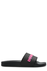 Dsquared2 Logo Embossed Slip-On Slides