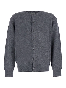 Dunst Button-Up Crewneck Cardigan