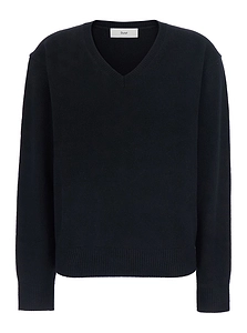 Dunst Cashmere V-Neck Knitted Sweater