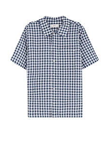 Checked Short-Sleeve Shirt