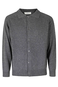 Dunst Collared Button-Up Cardigan