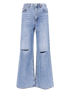Dunst Distressed Flared Jeans