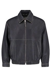 Dunst Drizzler Zipped Leather Jacket