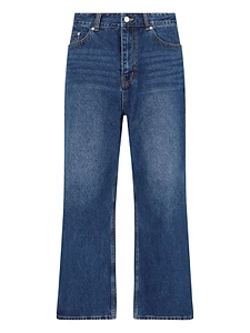 Dunst Logo Patch Wide-Leg Jeans