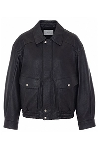Dunst Oversized Leather Jacket