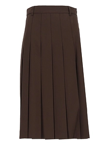 Pleated Long Skirt
