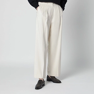 Dunst Pleated Wide-Leg Pants