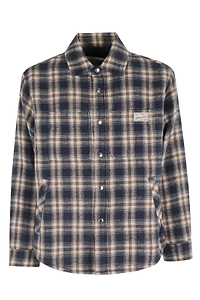 Dunst Quilted Check Flannel Shirt