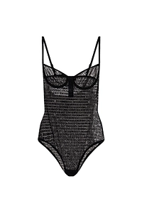 Dsquared2 Logo Lace Bodysuit