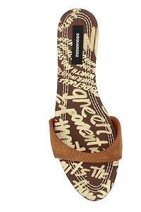 Dsquared2 Printed Slip-On Slides