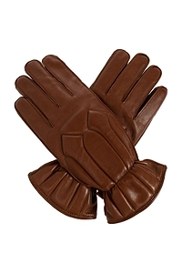 Dsquared2 Quilted Cuff Leather Gloves