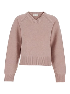 Dunst V-Neck Ribbed Knitwear