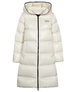 Duvetica Quilted Hooded Long Coat