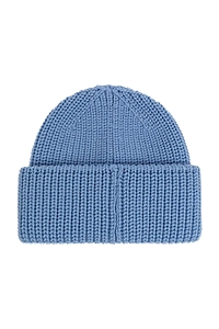 Dsquared2 Logo Patch Ribbed Beanie Hat