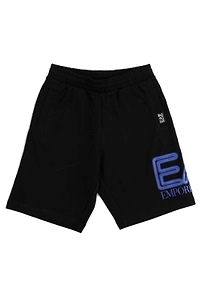 Ea7 Emporio Armani Kids Elasticated Waistband Shorts