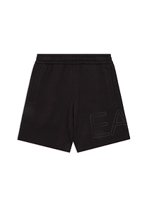 Ea7 Emporio Armani Kids Elasticated Waistband Shorts