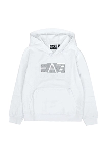 Ea7 Emporio Armani Kids Logo-Detailed Hoodie