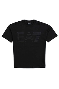 Ea7 Emporio Armani Kids Logo-Printed Crewneck T-Shirt