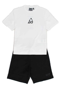 Ea7 Emporio Armani Kids Logo Printed Set