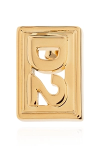 Dsquared2 Logo Plaque Earrings