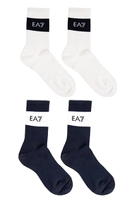 Ea7 Emporio Armani Logo Crew Socks