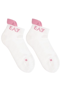Logo Intarsia Knit Socks