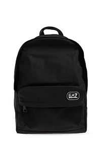 Ea7 Emporio Armani Logo Patch Backpack