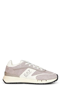 Ea7 Emporio Armani Logo Panel Low-Top Sneakers