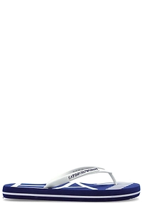 Ea7 Emporio Armani Logo Print Flip-Flops