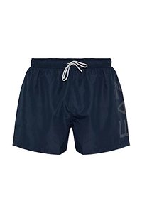 Ea7 Emporio Armani Logo Print Swim Shorts
