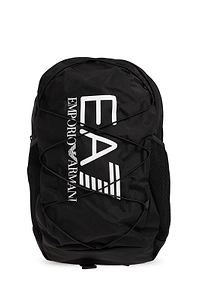 Ea7 Emporio Armani Logo Print Backpack